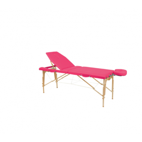 Camilla Plegable Madera C3216 70 x 182 cm. Respaldo T22