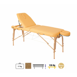 Camilla Plegable Madera C3616 70 x 186 cm. Respaldo T22