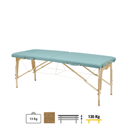 Camilla Plegable Madera C3211 70 x 182 cm. Respaldo T95