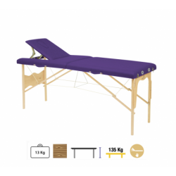 Camilla Plegable Madera C3215 62 x 182cm. Respaldo T23