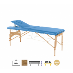 Camilla Plegable Madera C3209 70 x 192 cm. Respaldo T23