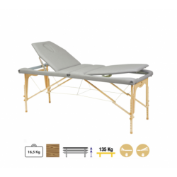 Camilla Plegable Madera C3213 70 x 182 cm. Respaldo T22