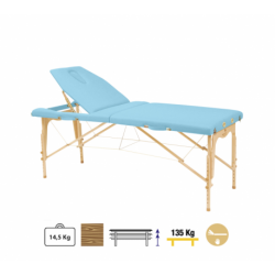 Camilla Plegable Madera C3214 70 x 182 cm. Respaldo T22