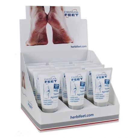 Expositor Talones Agrietados DermaFeet