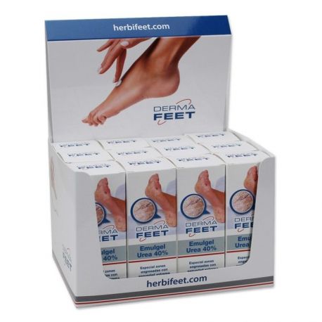 Expositor Emulgel Derma Feet Urea 40% 12 Ud.