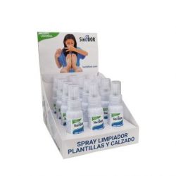 Expositor Spray Limpiador Plantillas y Calzado SinODOR 30ml
