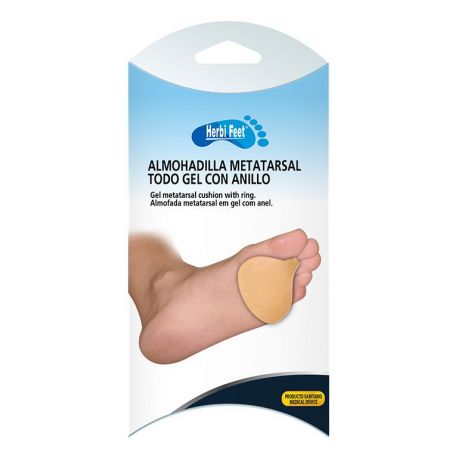 Almohadilla Metatarsal con Anillo de Silicona