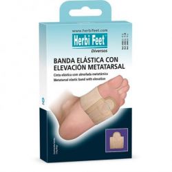 Banda Elástica con elevación metatarsal - L