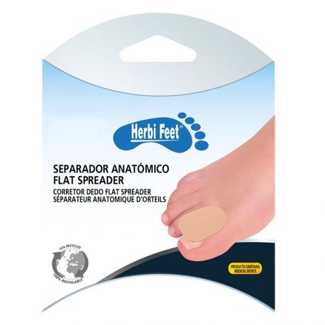 Separadores Dedos Flat Spreader Diseño Anatómico-L