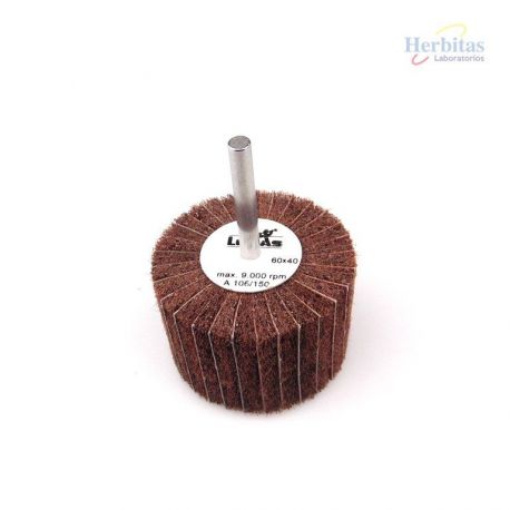 Rodillo fibral con lija 60 x 40 mm