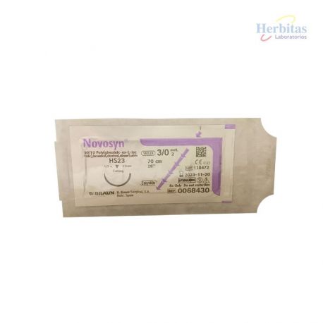 Sutura Absorbible HS23 3/0- Caja 36 ud.