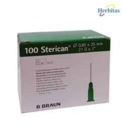 Agujas Sterican Verde 0.80X25