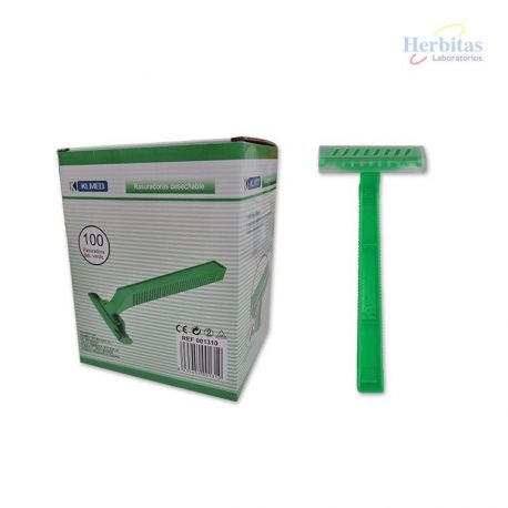 Rasuradoras Desechables 100U C/Peine