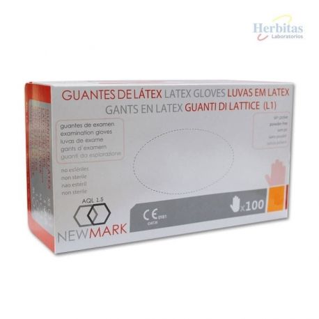 Guantes Látex Sin Polvo NewMark -XL
