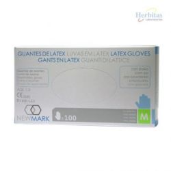 Guantes látex con polvo New Mark L