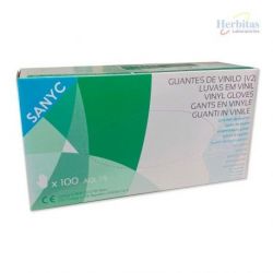 Guantes Vinilo Sin Polvo Sanyc/NewMark L