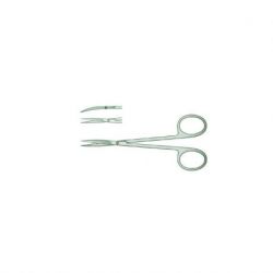 Tijera Iris Curva Punta Aguda / Aguda