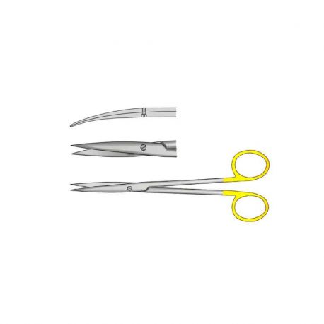Tijera Metzenbaum Curva TC 18cm