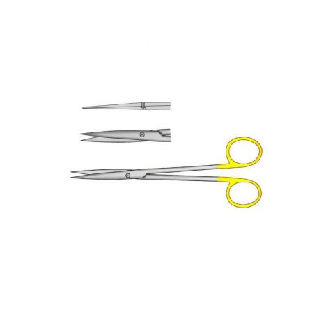 Tijera Metzenbaum Recta TC 18cm