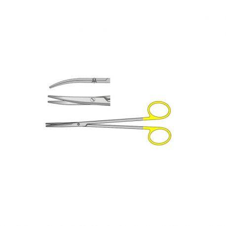 Tijera Metzenbaum Curva TC 15cm