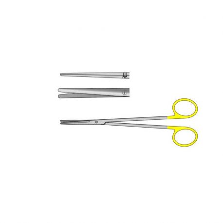 Tijera Metzenbaum Recta TC 18cm