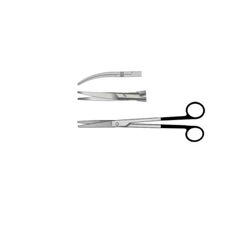 Tijera Mayo Curva Tc Linea Black 17cm