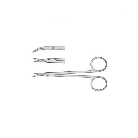 Tijera para Encía Curvo