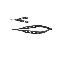 Tijeras Microcirugía Castroviejo Curva Línea Black 10cm