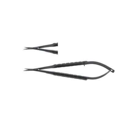 Tijera Castroviejo Recta Micro Linea Black 18cm