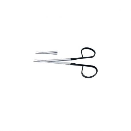 Tijera Micro Curva Linea Black 13 cm