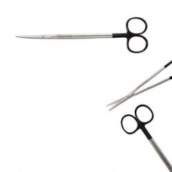 Tijera Metzenbaum Supercut Delicada Curva Linea Black 18cm