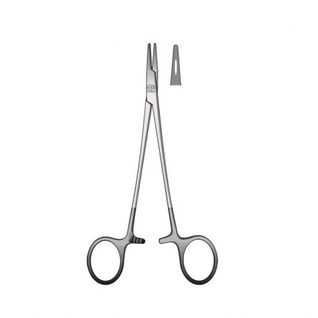 Porta Agujas Mayo Hegar 16cm Linea Black