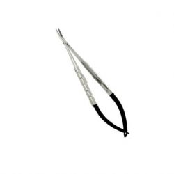 Porta Agujas Castroviejo Tc Curvo 14cm Linea Black