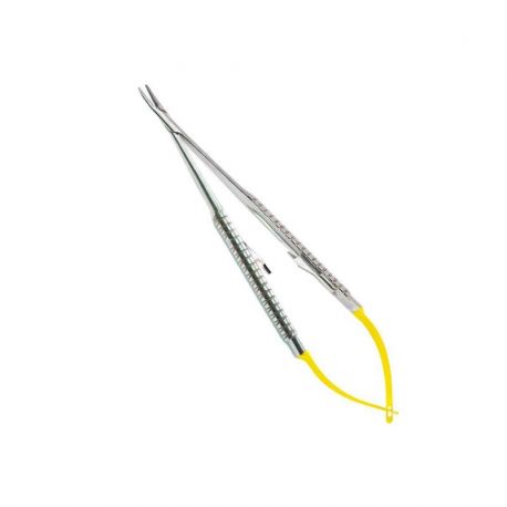 Porta Agujas Castroviejo Tc Curvo 18cm