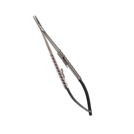 Porta Agujas Castroviejo Tc Recto 18cm Linea Black