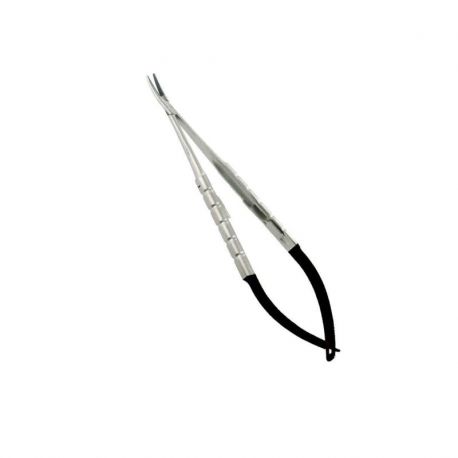 Porta Agujas Castroviejo Tc Curvo 18cm Linea Black