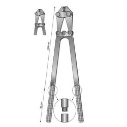 Cizalla para Cortar Alambre 35cm