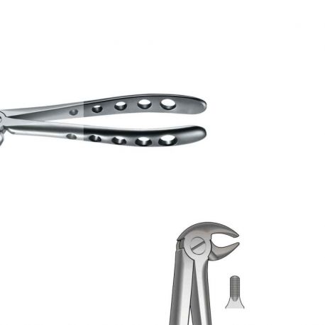 Fórceps de Incisivos Caninos Premolares Inferiores Nº13 Linea Black