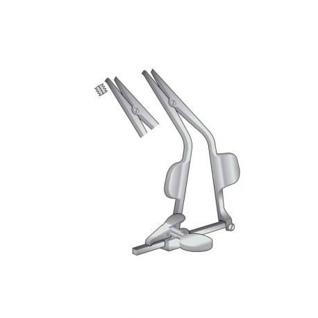 Vertebral Distractor Cloward Lamina 75mm