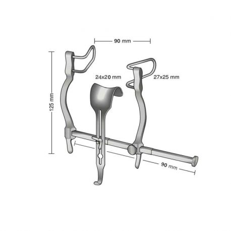 Separador Abdominal Balfour Baby