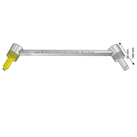 Guía de Broca Neutral 2,0mm