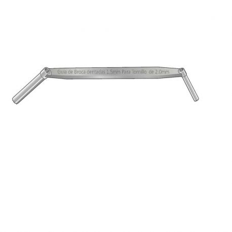 Guia de Broca Dentada Doble 1,5mm