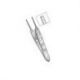 Pinza Sutura Pherson Recta Con diente 5,5cm