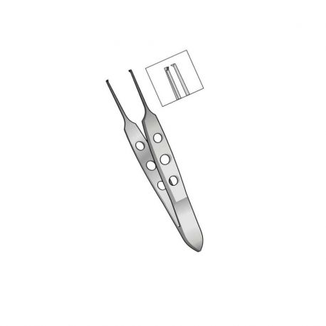 Pinza Sutura Pherson Recta Con diente 5,5cm