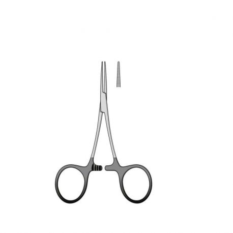 Pinza Mosquito Recta Linea Black