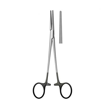 Pinza Kocher Recta Linea Black 18cm