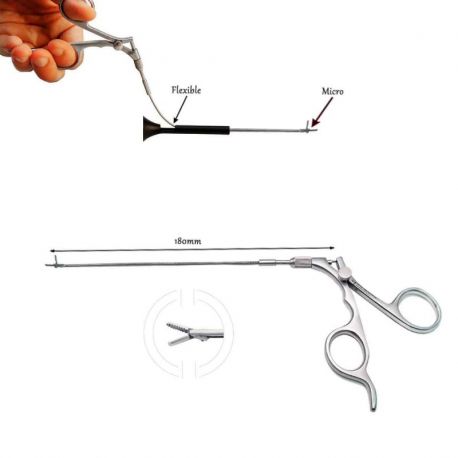 Pinza Biopsia Flexible 18cm