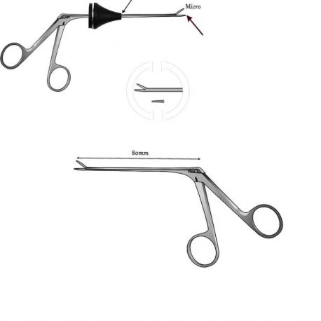 Pinza Hartmann Cocodrilo 8cm
