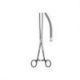 Pinza Clamp Intestinal Atraumática Curva Linea Black Line 16cm