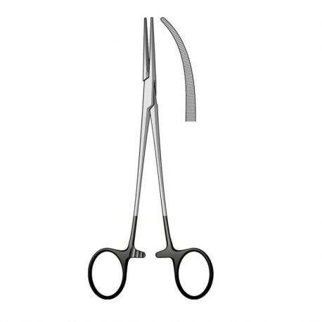 Pinza Kocher Curva Linea Black 20cm
